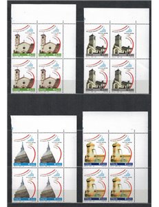 ITALIA 2004 XX giochi olimpici invernali in quartina 4v MNH**