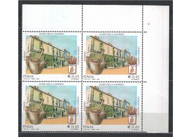 ITALIA 2004 Museo della liquirizia in quartina MNH**