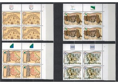 ITALY 2004 Regions of Italy ca 4v in a set of four MNH**