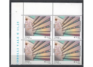 ITALIA 2004 Archivio di Stato in quartina MNH**