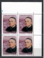 ITALY 2004 Don Guanella Opera in a block of four MNH**