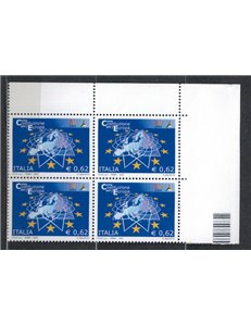 ITALIA 2004 Costituzione europea in quartina MNH**