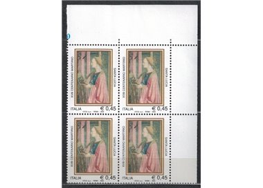 ITALY 2004 Martyrdom of Saint Lucy in block of four MNH**