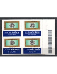 ITALY 2004 Priority mail €1.40 (B) in block of four MNH**