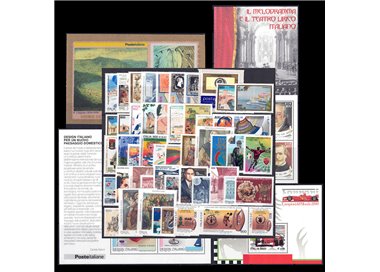 ITALIA 2001 Annata Completa 50v + 3 BF + 1 FB MNH**
