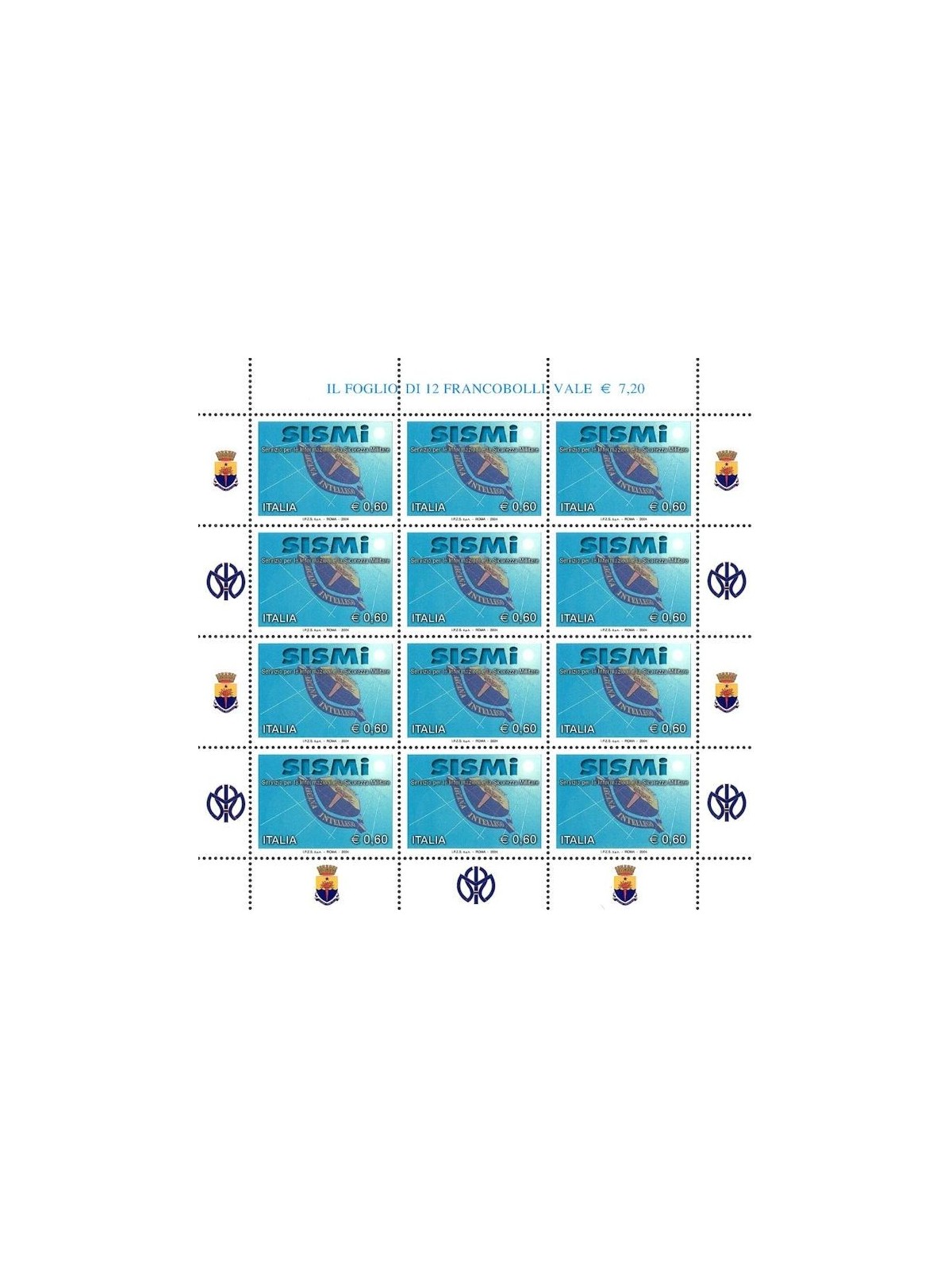 ITALY 2004 Earthquakes m/s MNH**