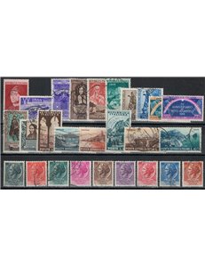 ITALIA 1953 Annata Completa 27v us