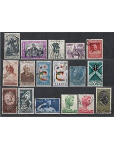 ITALY 1957 Complete Year 17v used