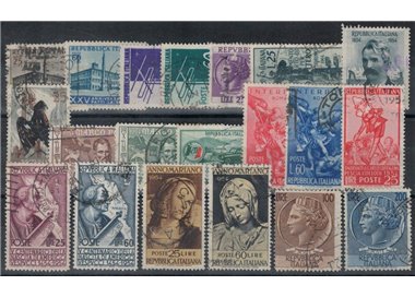 ITALIA 1954 Annata Completa 20v us