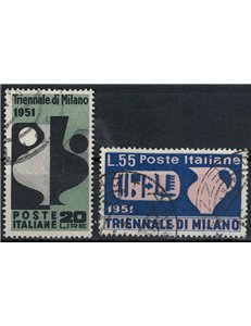 ITALIA 1951 Triennale di Milano 2v us