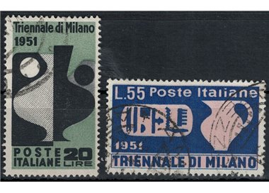 ITALIA 1951 Triennale di Milano 2v us