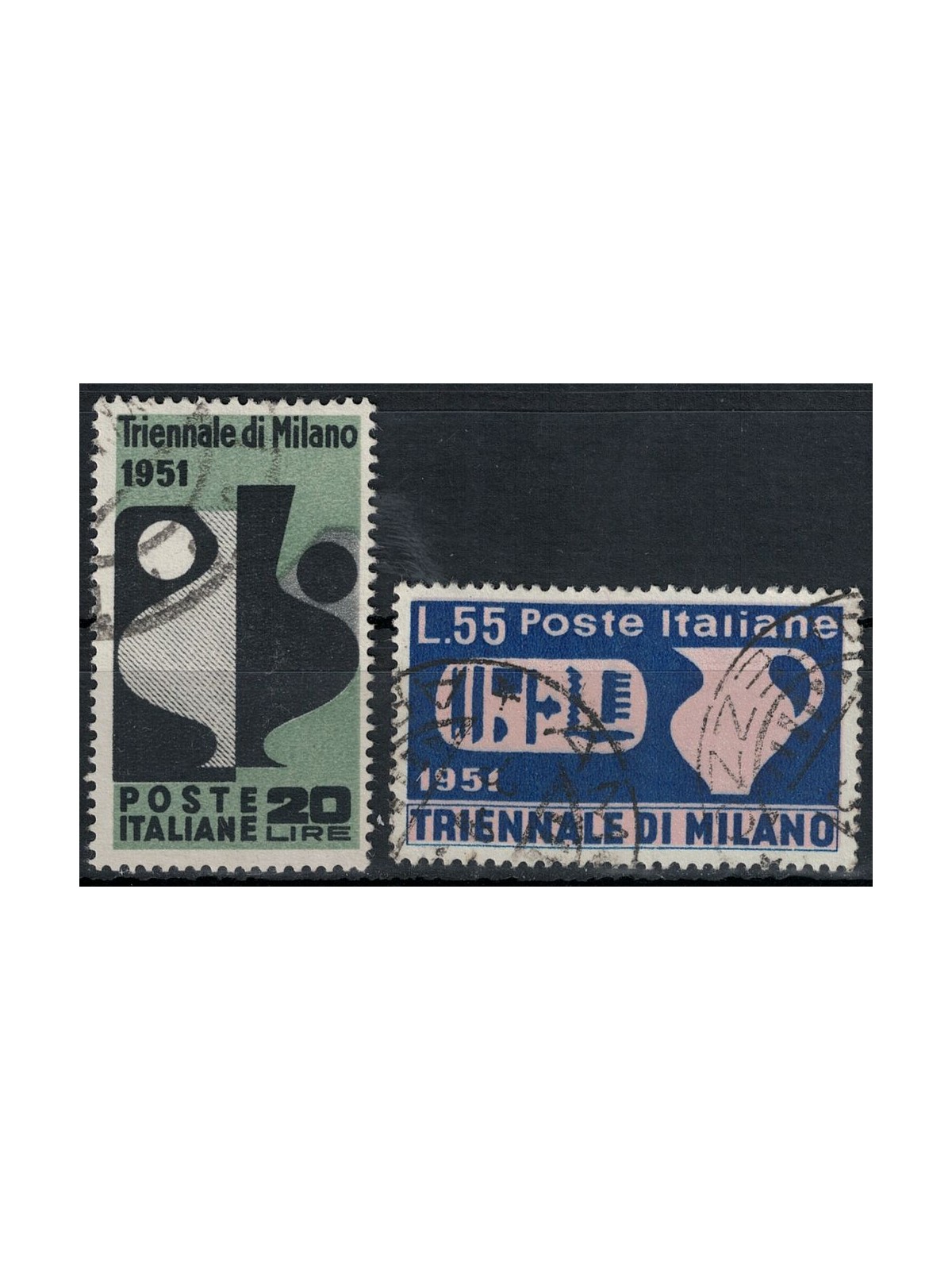 ITALIA 1951 Triennale di Milano 2v us