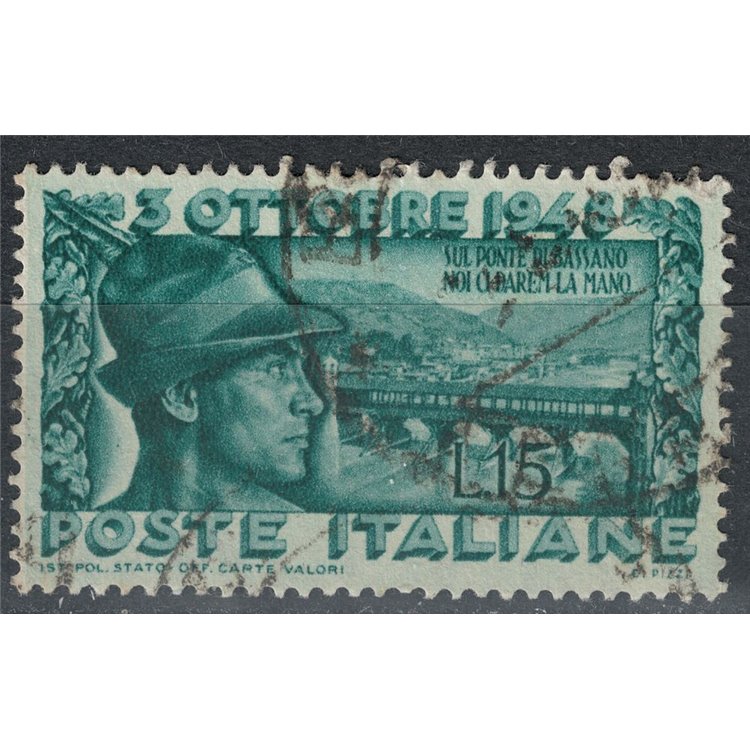 ITALY 1948 Ponte degli Alpini used
