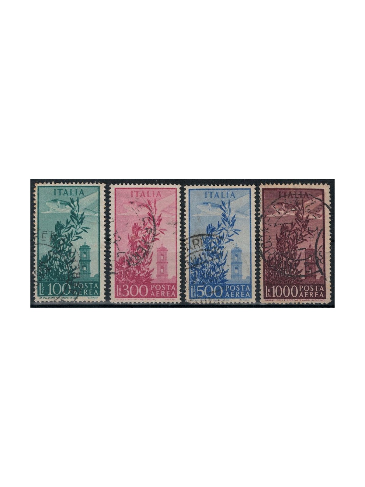 ITALY 1948 Campidoglio Tower 4v used