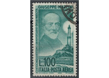 ITALIA 1955 Giuseppe Mazzini (posta aerea) us