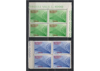 ITALY 1970 Teleselective telephone network (quartet) 2v MNH**