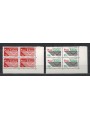 ITALY 1995 Italian Postal Service in block of four 2v MNH**
