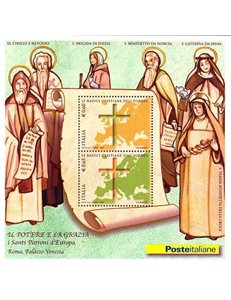 ITALY 2009 Patron Saints of Europe s/s MNH**