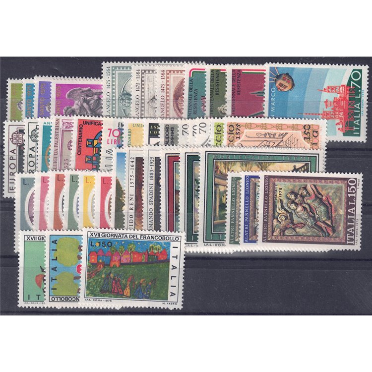ITALY 1975 Complete year 43v MNH**