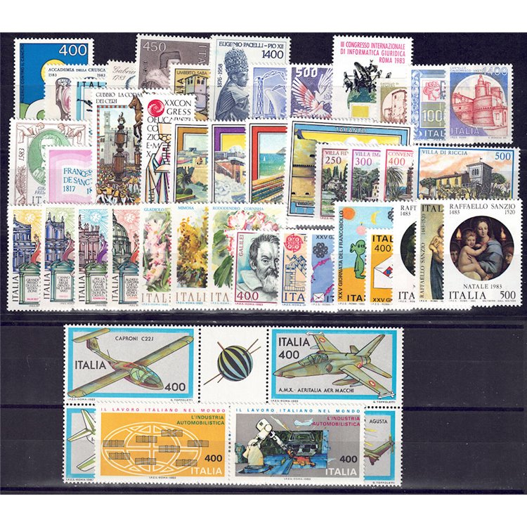 ITALIA 1983 Annata Completa 46v MNH**