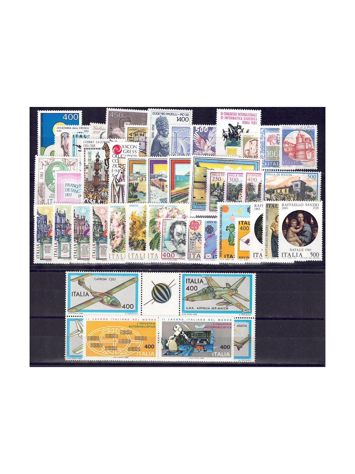 ITALIA 1983 Annata Completa 46v MNH**