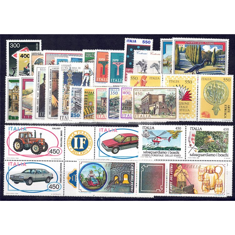 ITALY 1984 Complete Year 38v MNH**