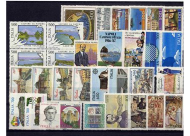 ITALY 1987 Complete Year 32v MNH**