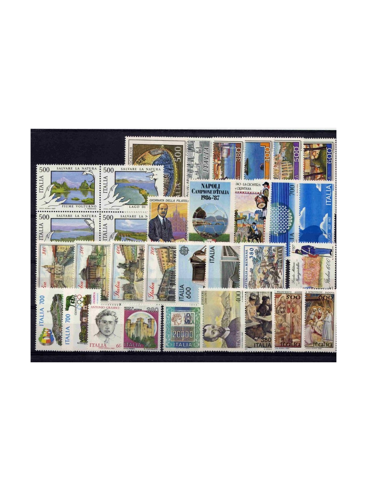 ITALIA 1987 Annata Completa 32v MNH**