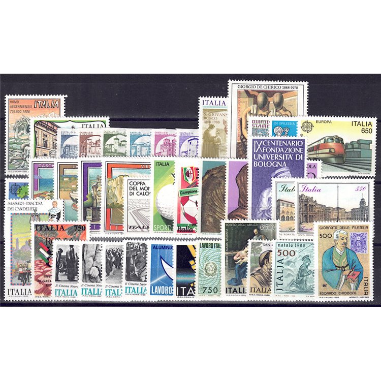 ITALIA 1988 Annata Completa 39v MNH**