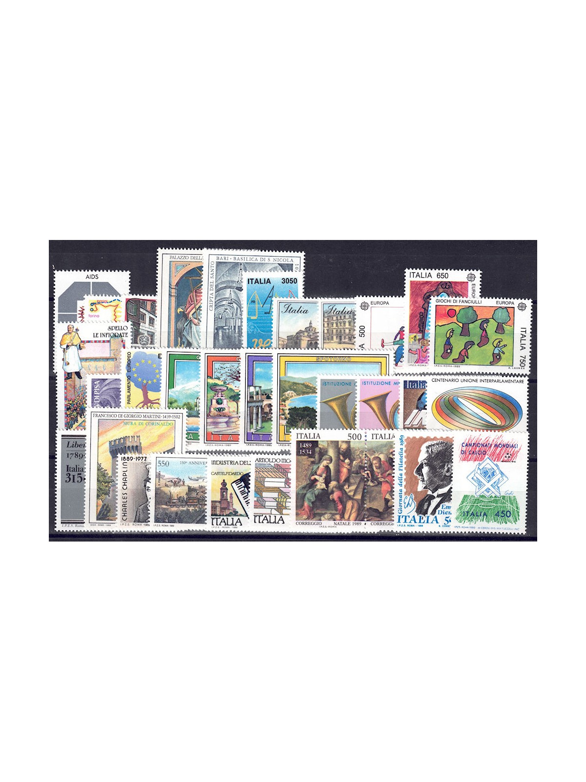 ITALIA 1989 Annata Completa 33v MNH**