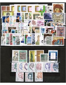 ITALY 2002 Complete Year 82v + 1 s/s us