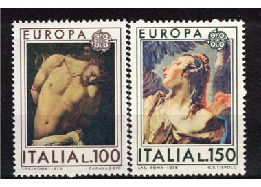 ITALY 1975 Europe 2v MNH**