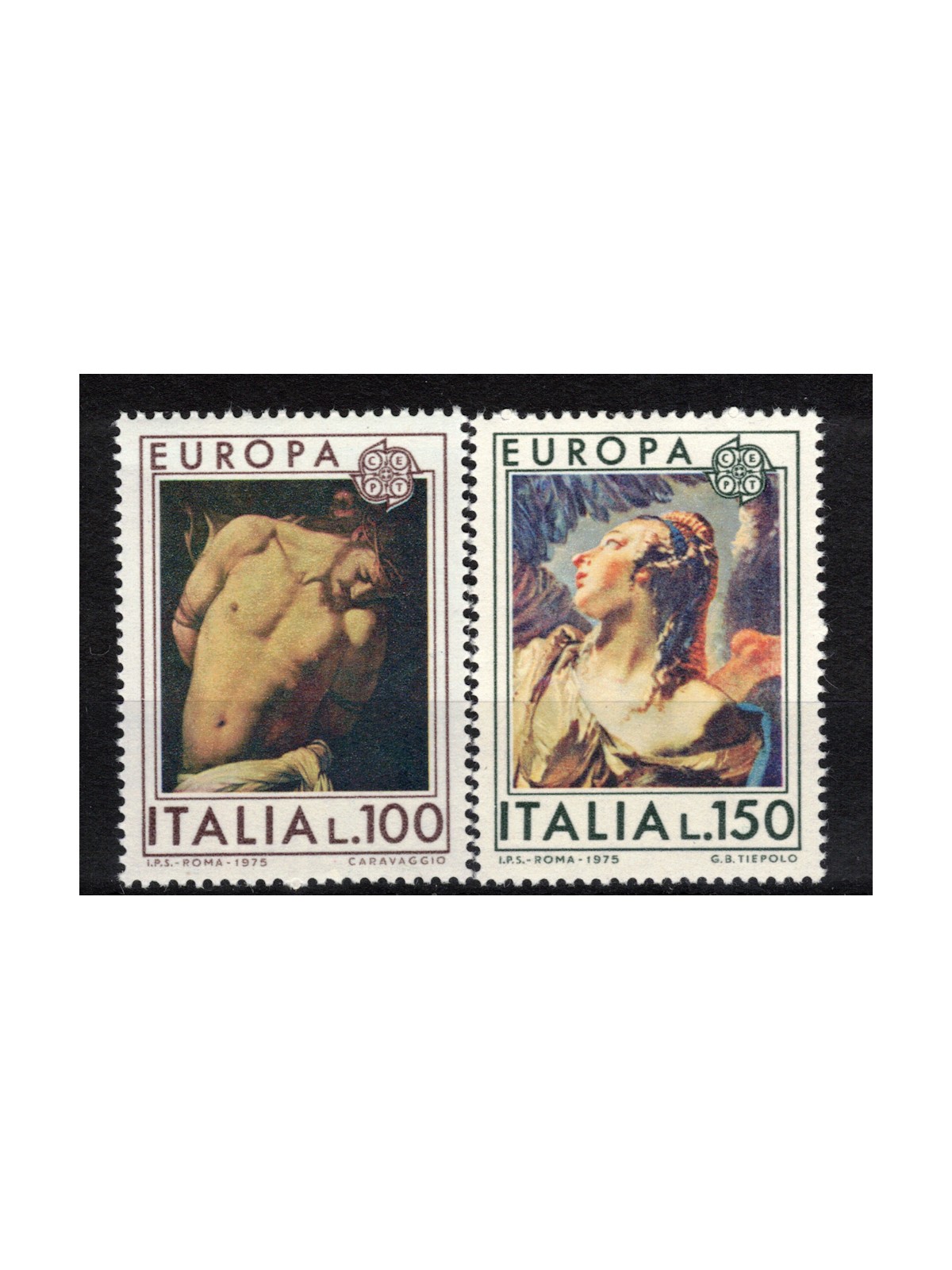 ITALIA 1975 Europa 2v MNH**