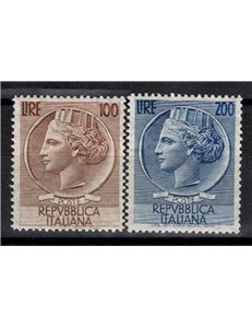 ITALY 1954 Siracusana 2v MNH**