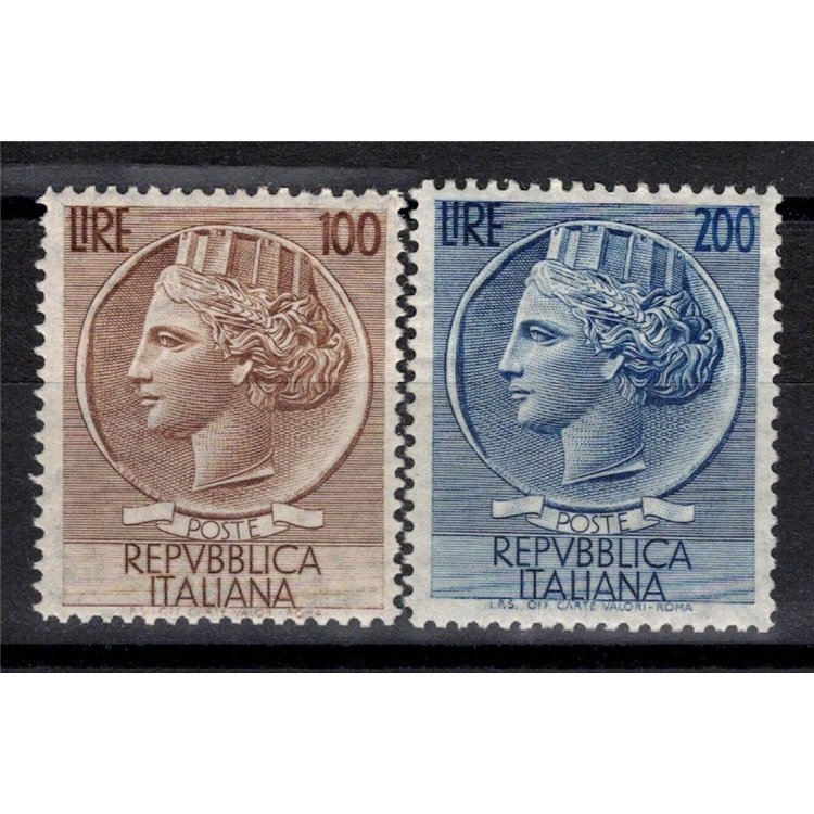 ITALIA 1954 Siracusana 2v MNH**