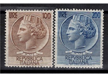 ITALIA 1954 Siracusana 2v MNH**