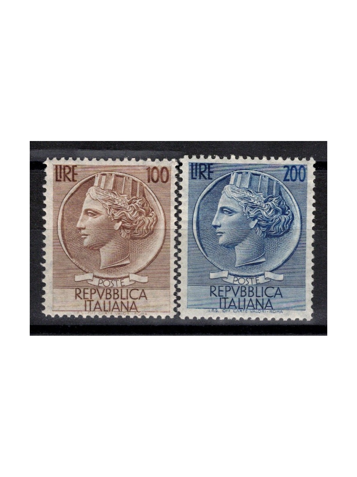 ITALY 1954 Siracusana 2v MNH**
