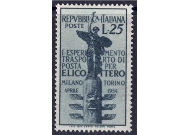ITALY 1954 Helicopter Airmail MNH**