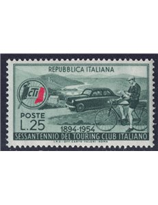 ITALIA 1954 Touring Club Italiano MNH**