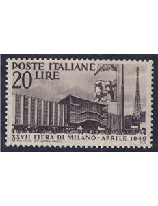 ITALIA 1949 Fiera di Milano MNH**