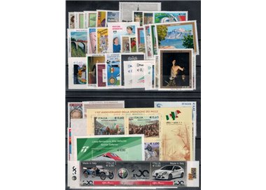 ITALY 2010 Complete year 56v + 4 s/s MNH**