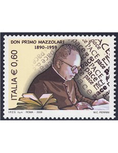 ITALY 2009 Don Primo Mazzolari MNH**