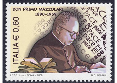 ITALIA 2009 Don Primo Mazzolari MNH**