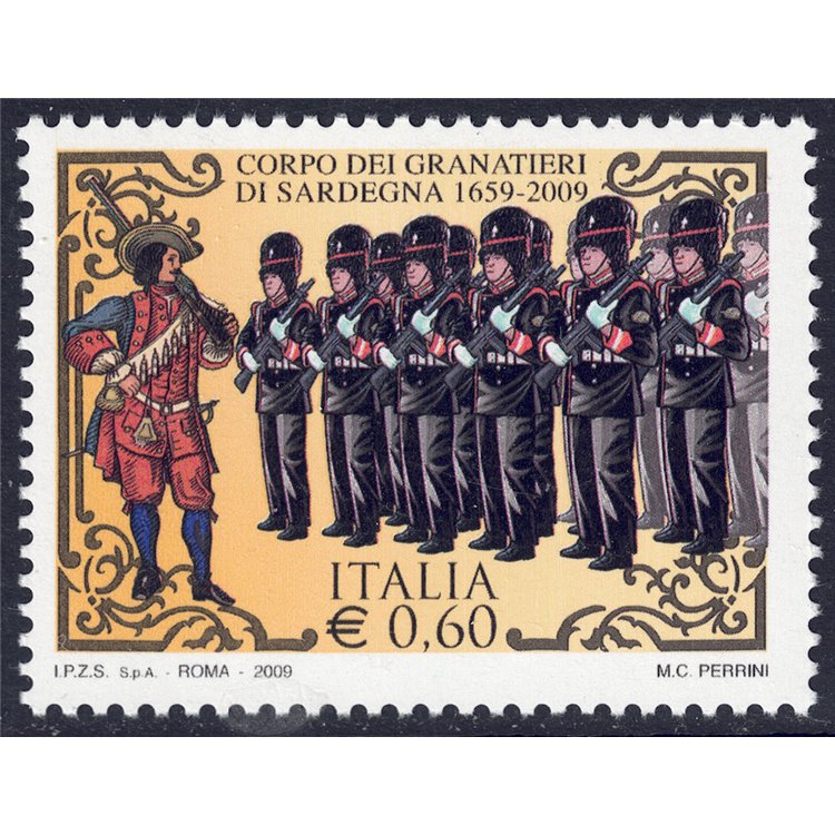 ITALIA 2009 Granatieri di Sardegna MNH**