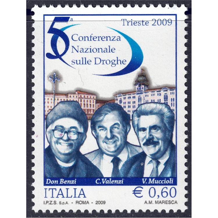 ITALY 2009 Conference on drugs MNH**