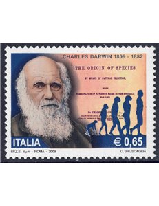 ITALY 2009 Charles Darwin MNH**