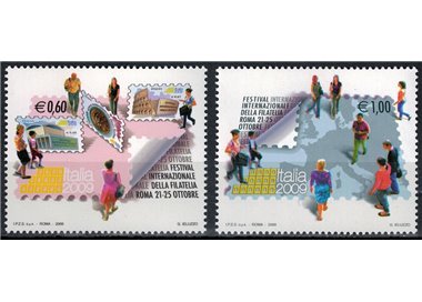 ITALY 2009 Philatelic Festival 2v MNH**