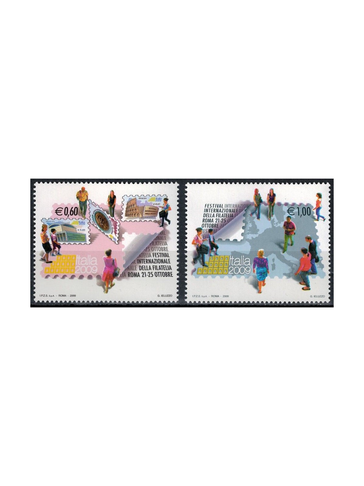 ITALY 2009 Philatelic Festival 2v MNH**