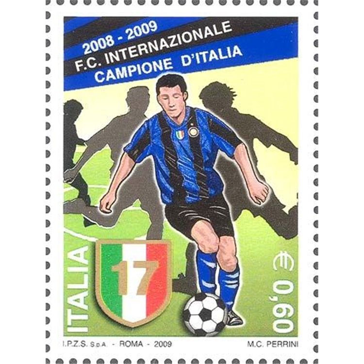 ITALIA 2009 Inter campione d'Italia MNH**