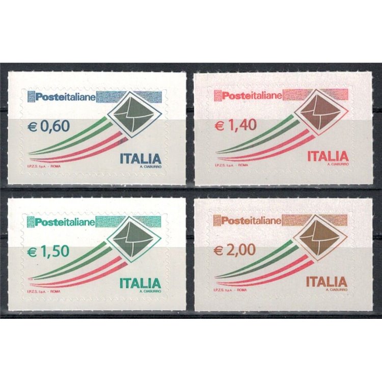 ITALY 2009 Ordinary Series 4v MNH**